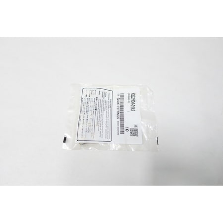 Smc MALE FITTING PNEUMATIC CYLINDER PARTS AND ACCESSORY, 10PK KQ2H04-01AS